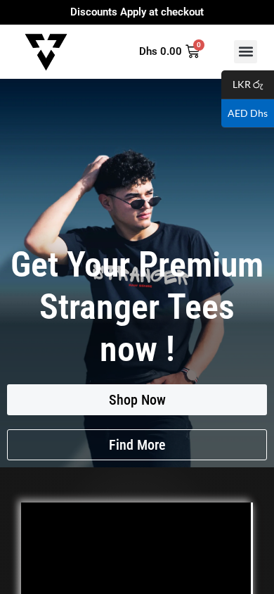 Stranger Global website on a phone